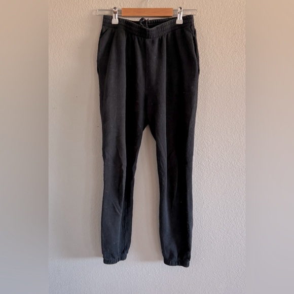 Naked cashmere Charlie Cotton/Cashmere jogger sweat pants black size S - Picture 2 of 6